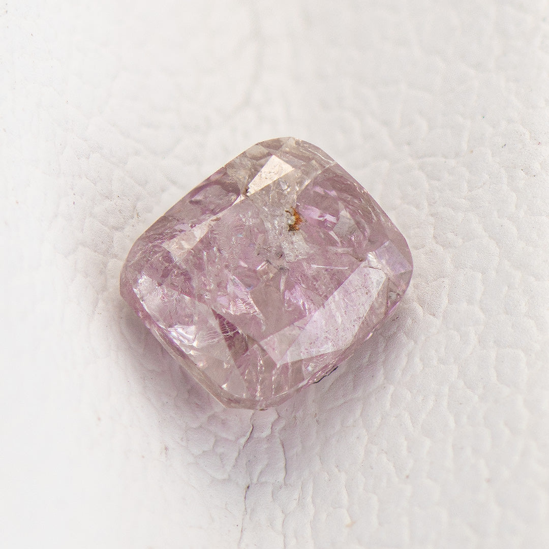 Diamante Morado Rosa Natural de 0.5Ct.