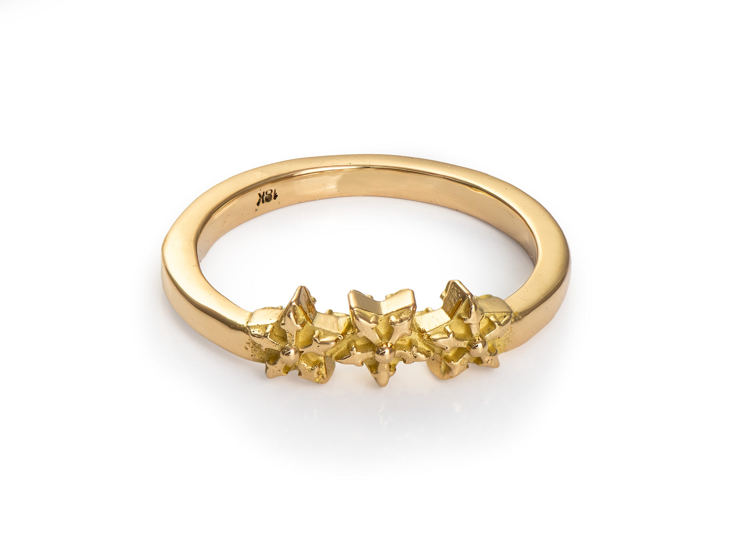 Anillo personalizado en Oro Amarillo 18K