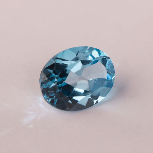 Topacio Swiss Blue Natural de 1.42Ct.