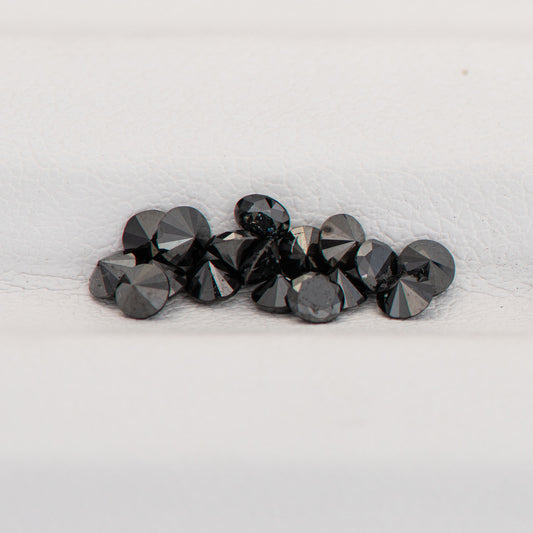 Diamante Negro Natural de 0.08Ct.