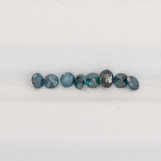 Diamante Azul Natural de 0.04Ct.