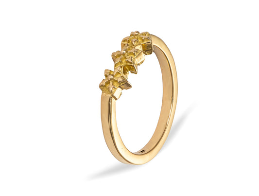 Anillo personalizado en Oro Amarillo 18K