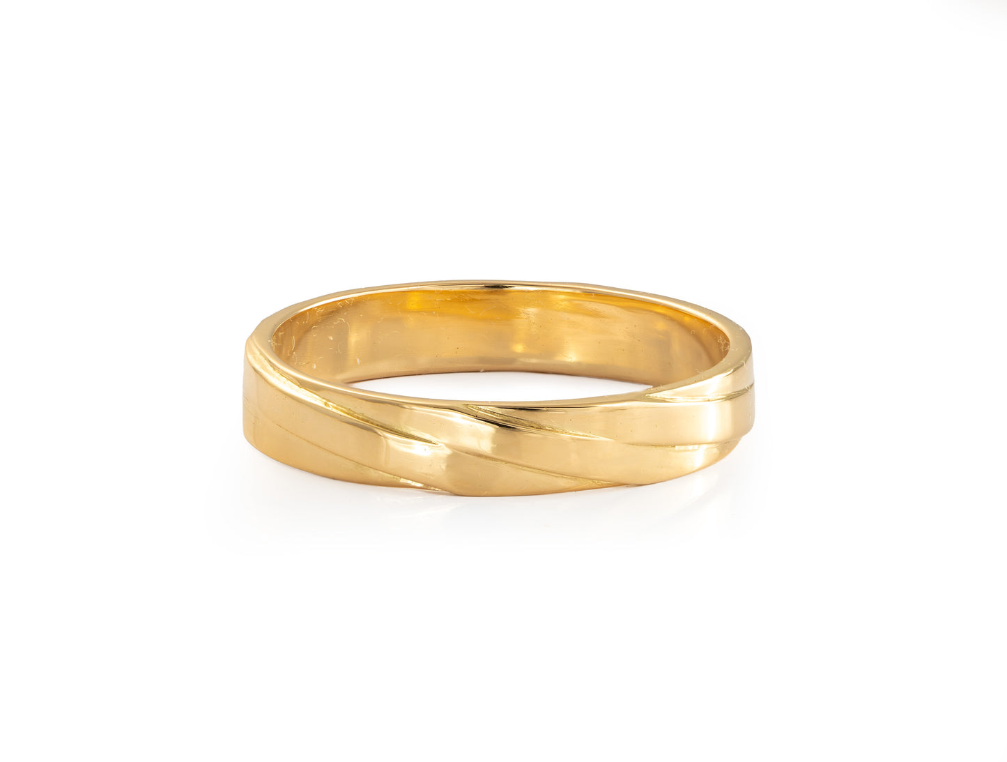 Aro de oro 18k