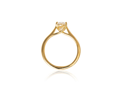 Anillo de Oro 18K con Diamante de laboratorio